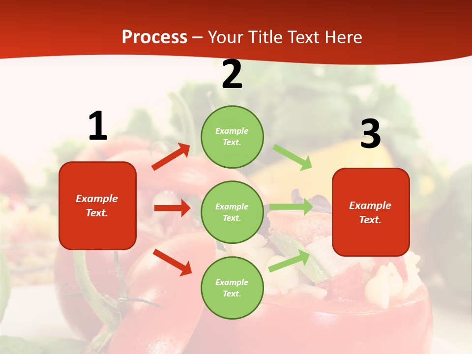 Bell Pepper Catering Lemon PowerPoint Template