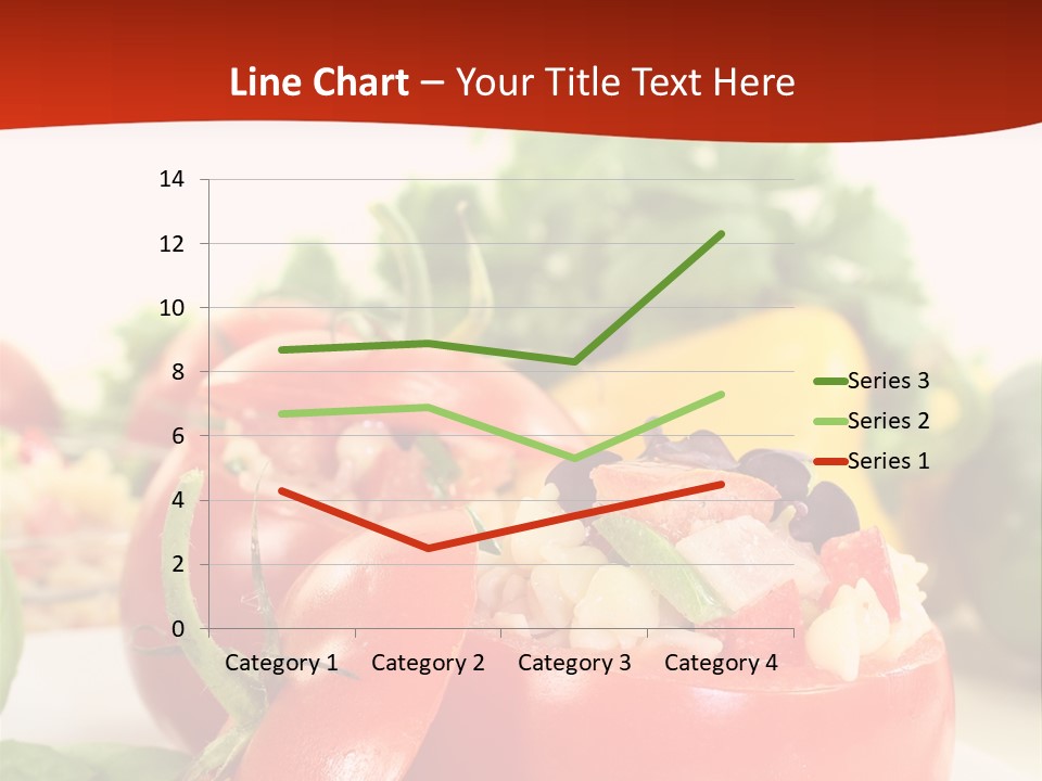 Bell Pepper Catering Lemon PowerPoint Template