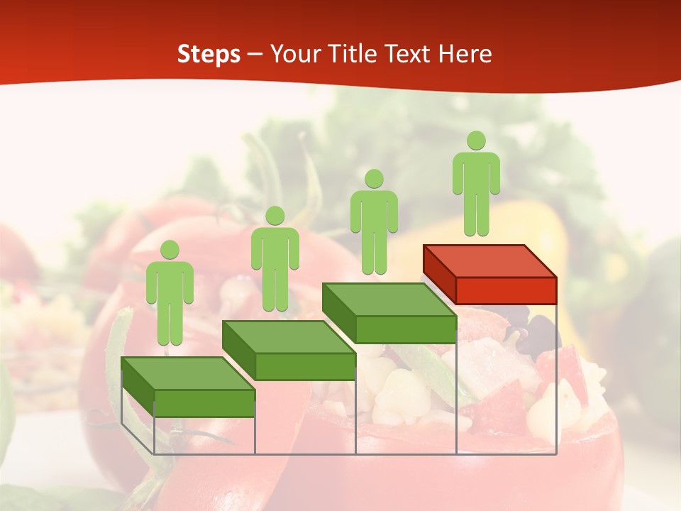 Bell Pepper Catering Lemon PowerPoint Template