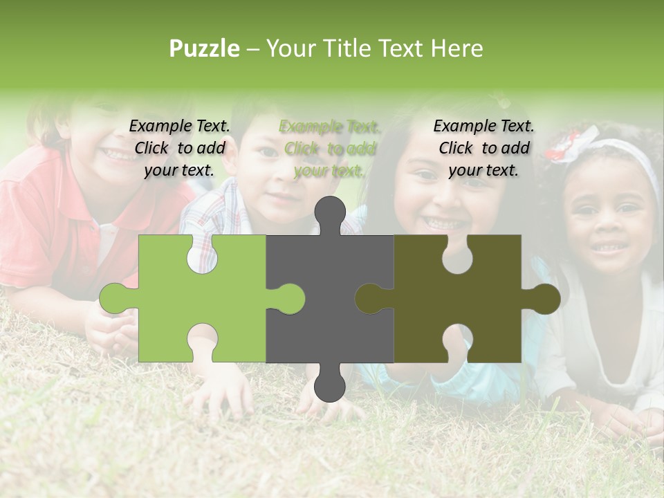 Outdoors Content Male PowerPoint Template