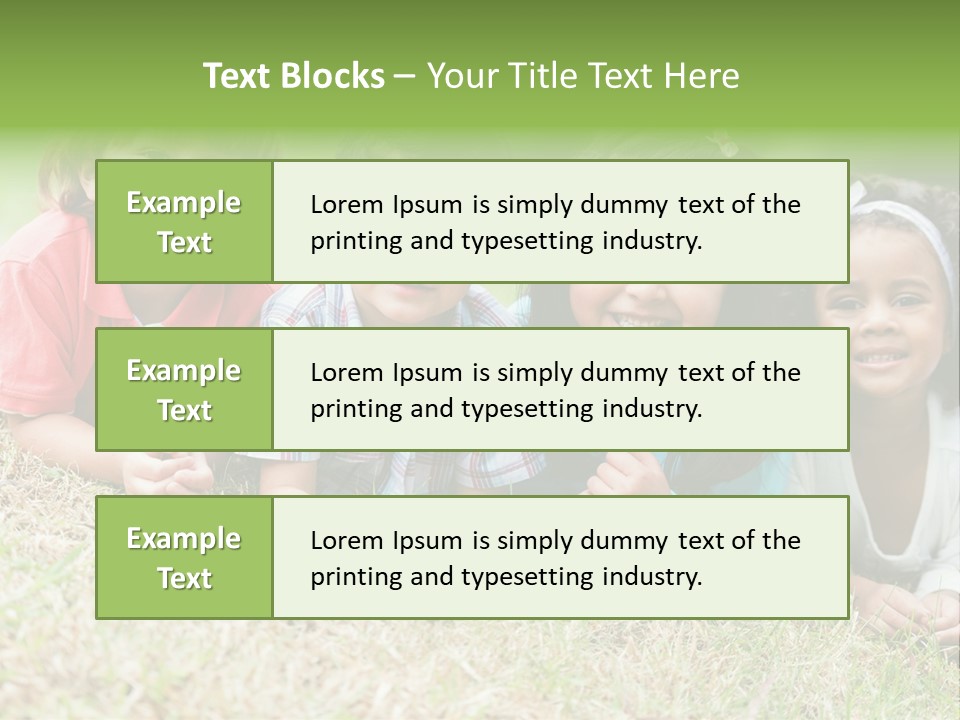 Outdoors Content Male PowerPoint Template
