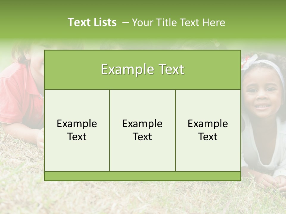 Outdoors Content Male PowerPoint Template