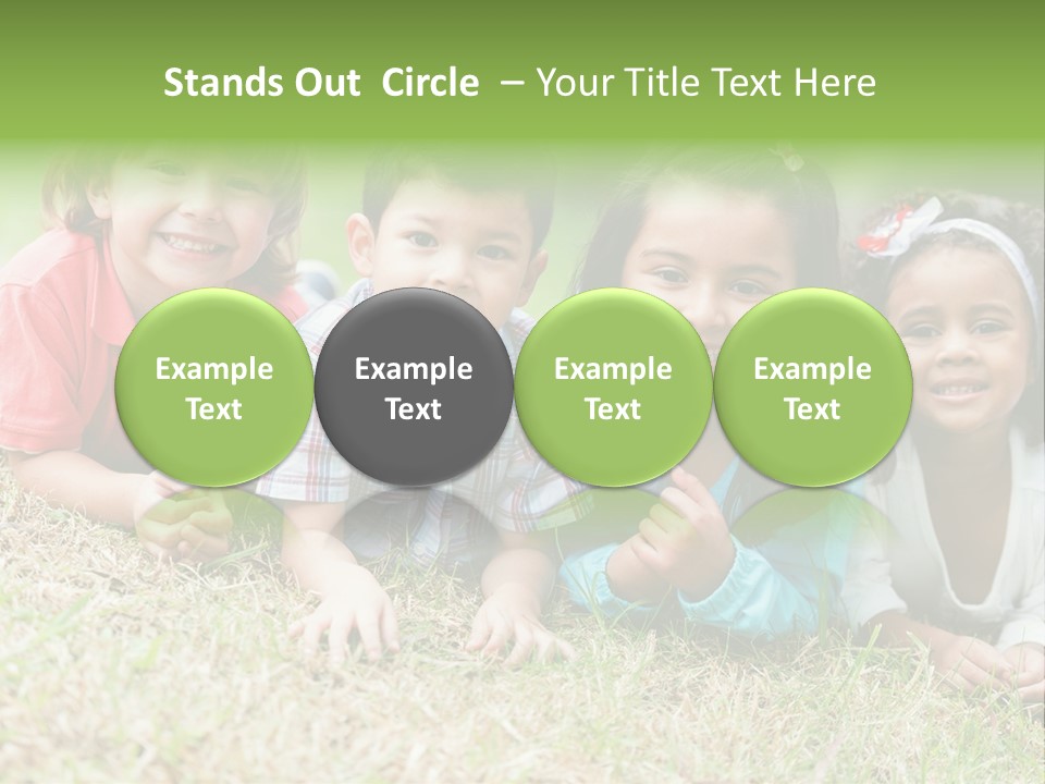 Outdoors Content Male PowerPoint Template