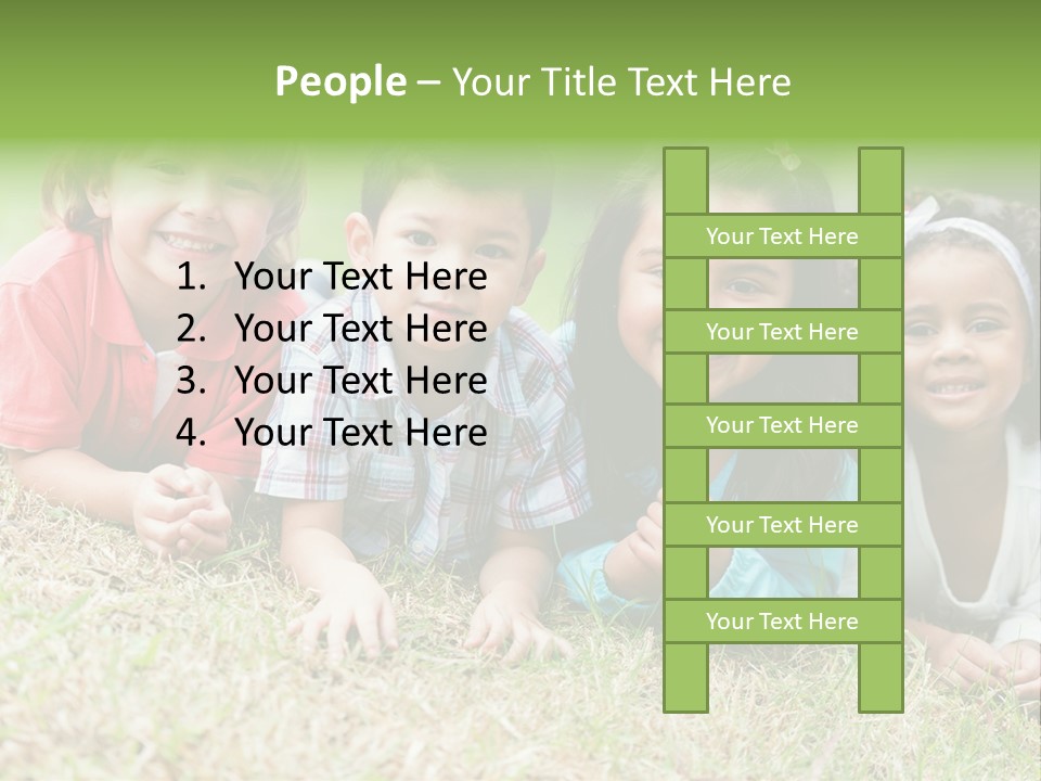 Outdoors Content Male PowerPoint Template