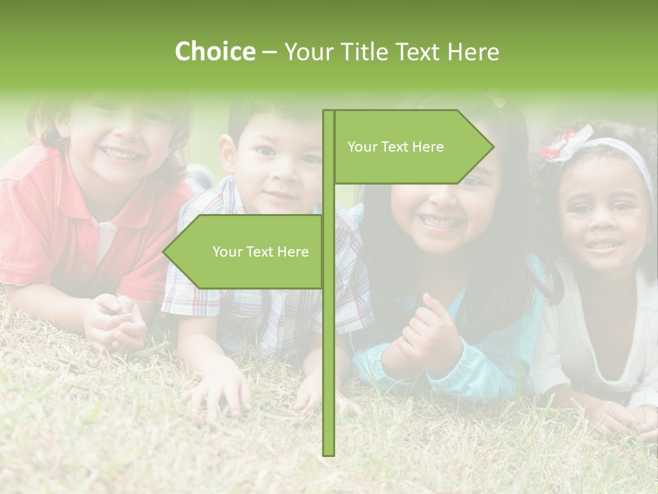 Outdoors Content Male PowerPoint Template