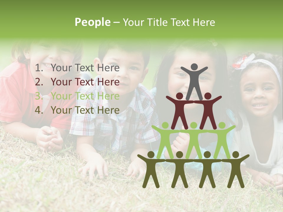 Outdoors Content Male PowerPoint Template