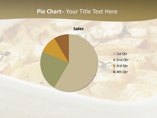 Healthy White Dishware PowerPoint Template