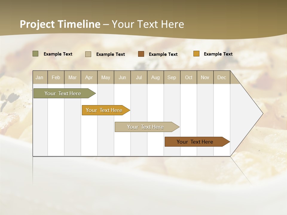 Healthy White Dishware PowerPoint Template