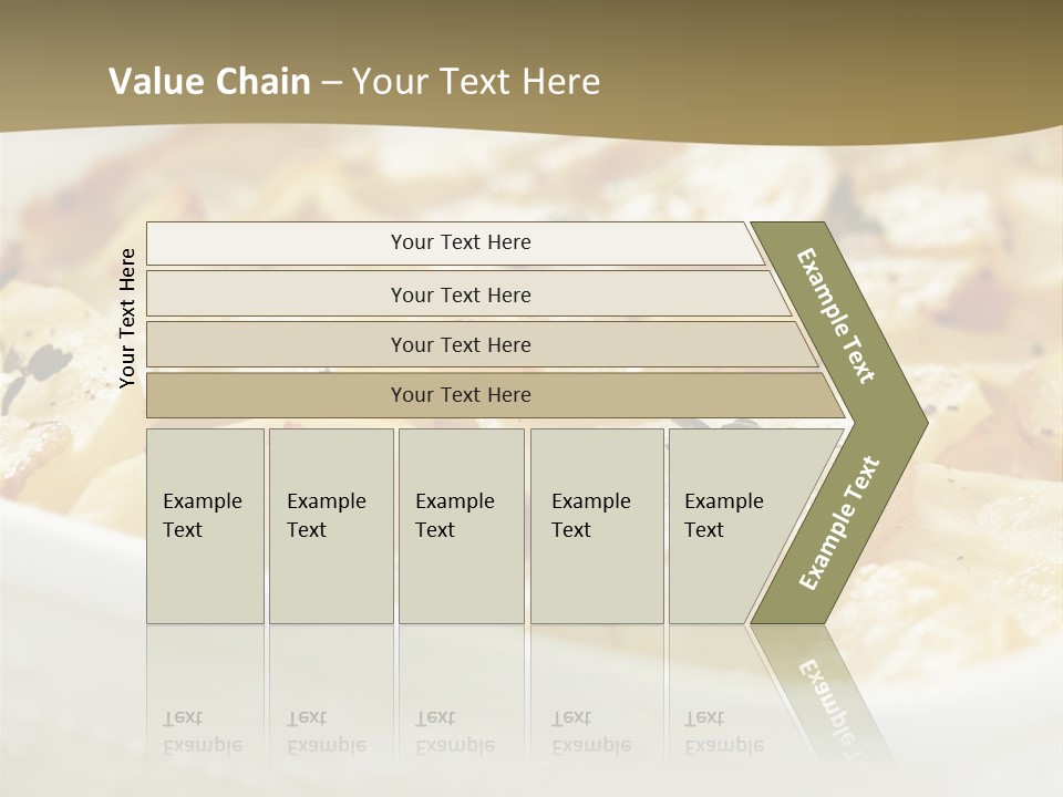 Healthy White Dishware PowerPoint Template