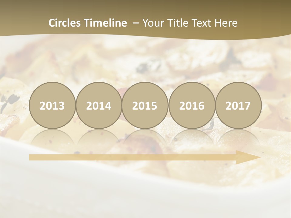 Healthy White Dishware PowerPoint Template