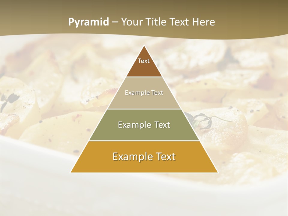 Healthy White Dishware PowerPoint Template