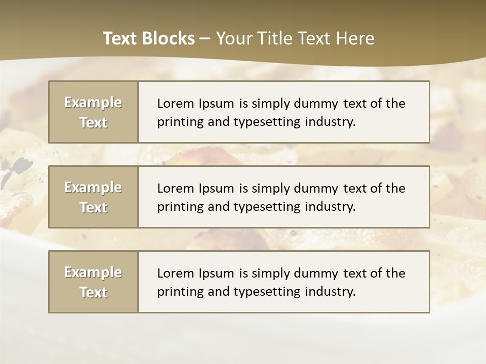 Healthy White Dishware PowerPoint Template