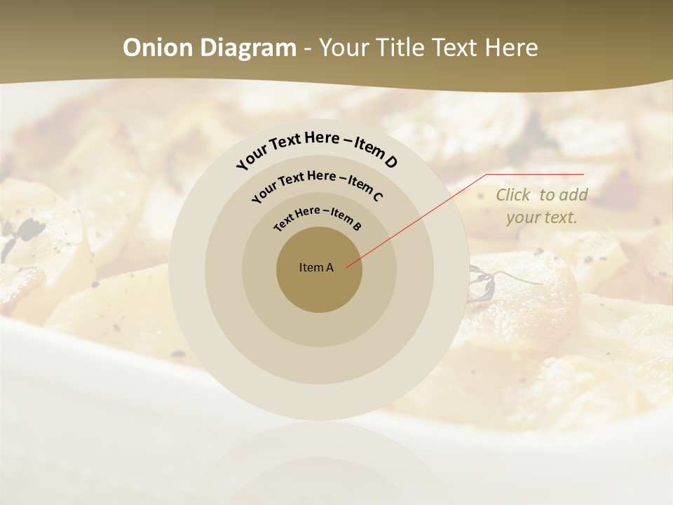 Healthy White Dishware PowerPoint Template