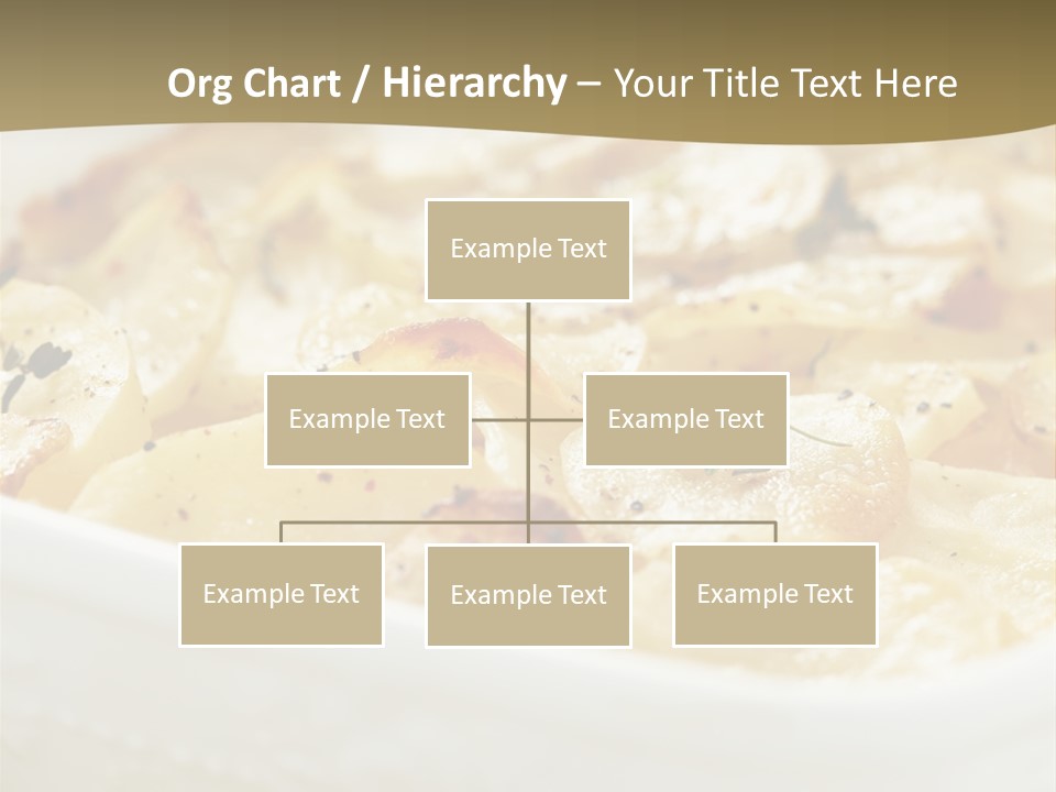 Healthy White Dishware PowerPoint Template