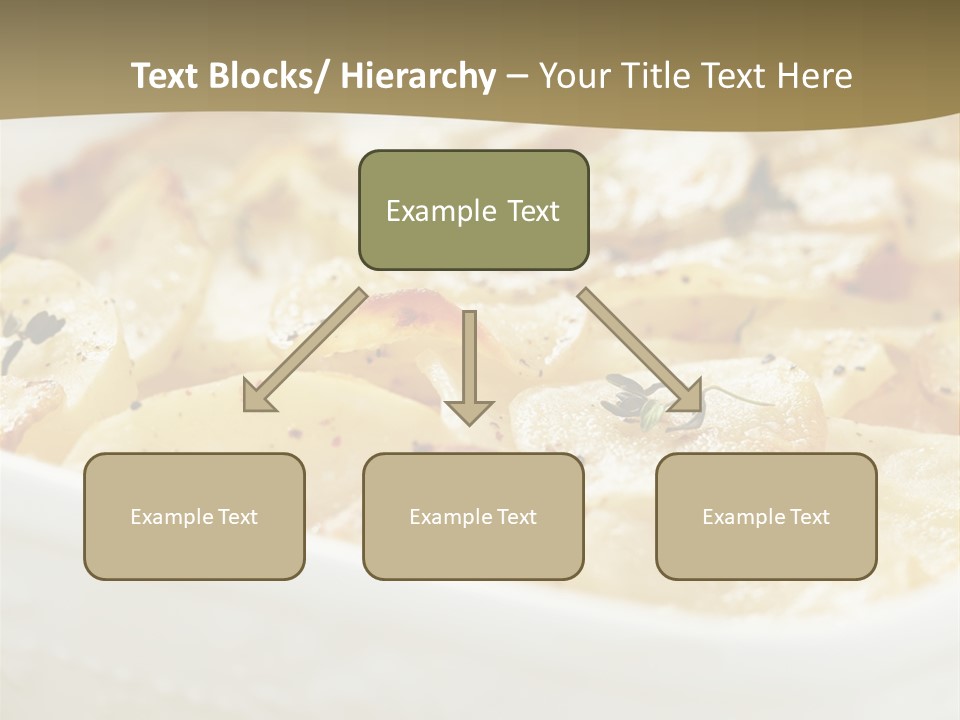 Healthy White Dishware PowerPoint Template