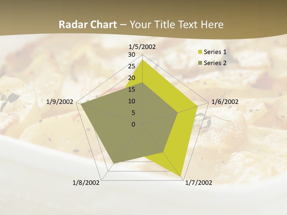 Healthy White Dishware PowerPoint Template