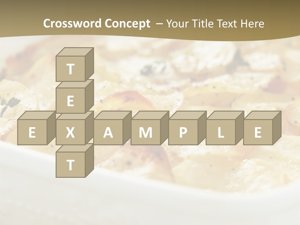 Healthy White Dishware PowerPoint Template
