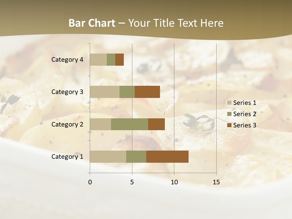 Healthy White Dishware PowerPoint Template