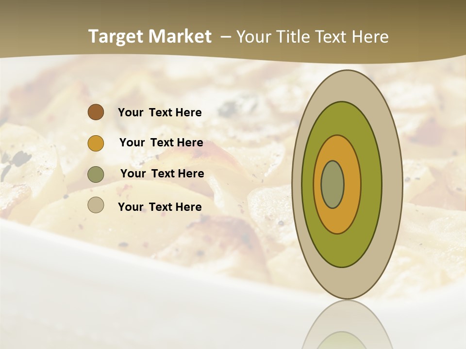 Healthy White Dishware PowerPoint Template