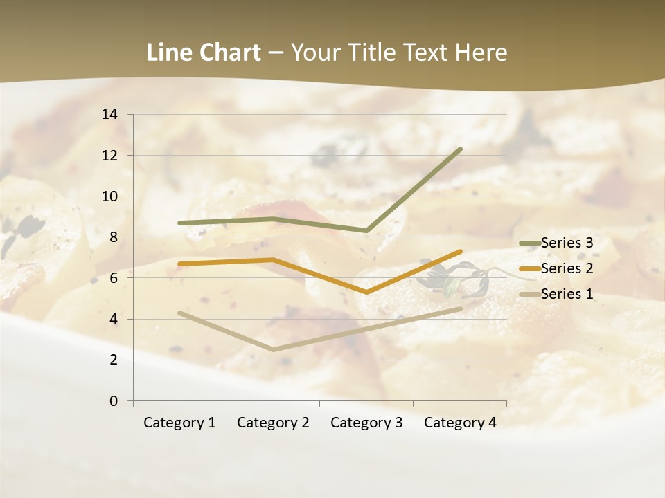 Healthy White Dishware PowerPoint Template