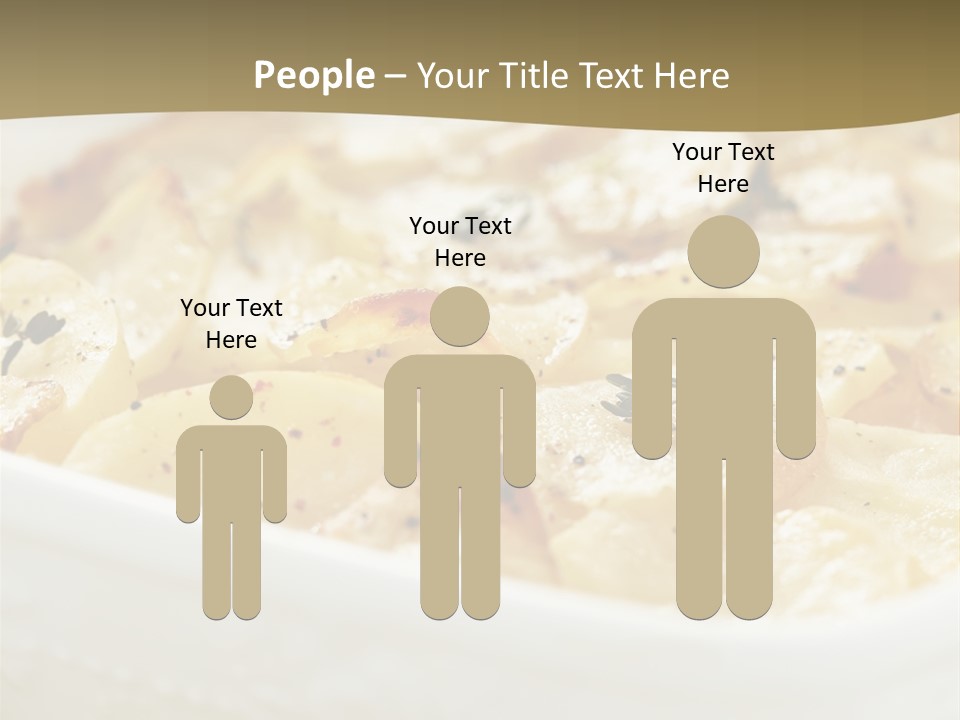 Healthy White Dishware PowerPoint Template