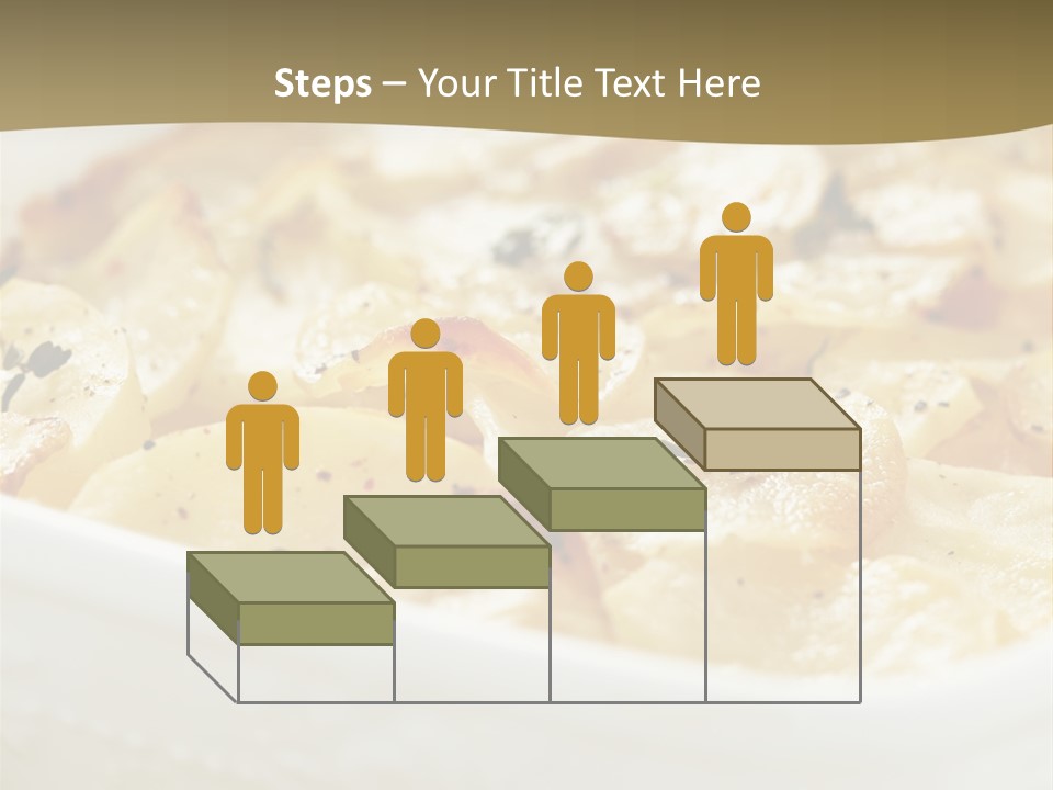 Healthy White Dishware PowerPoint Template