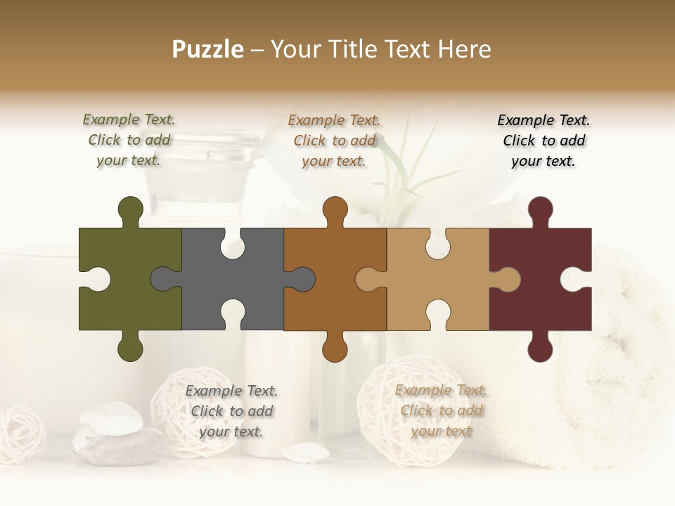 Spa Pink Spring PowerPoint Template