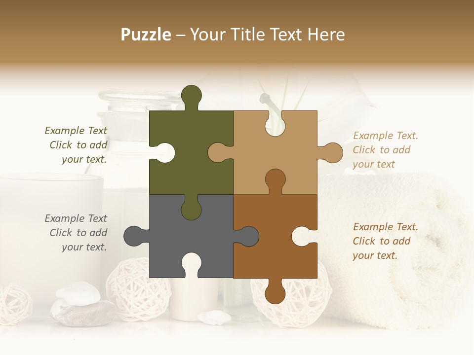 Spa Pink Spring PowerPoint Template