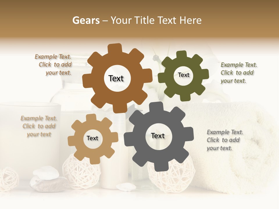 Spa Pink Spring PowerPoint Template