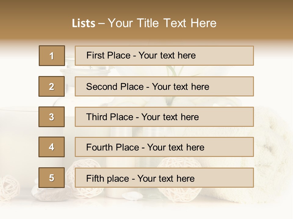 Spa Pink Spring PowerPoint Template