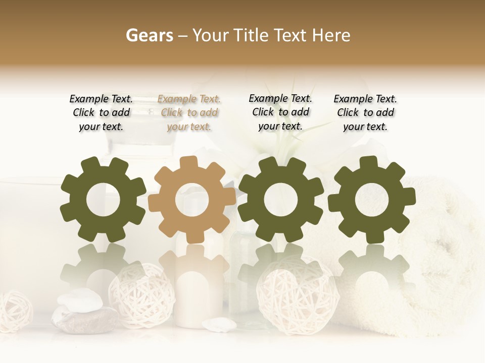 Spa Pink Spring PowerPoint Template