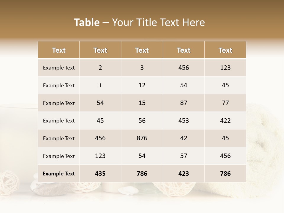 Spa Pink Spring PowerPoint Template