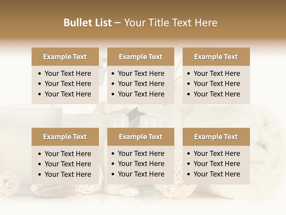 Spa Pink Spring PowerPoint Template