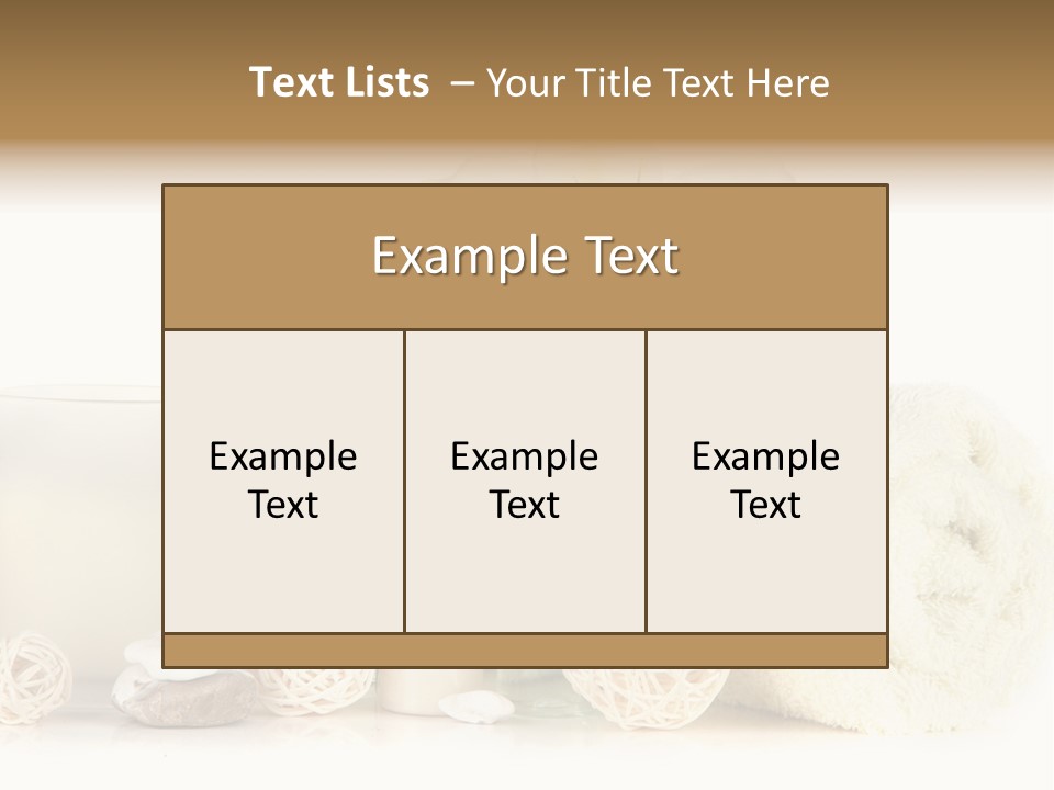 Spa Pink Spring PowerPoint Template