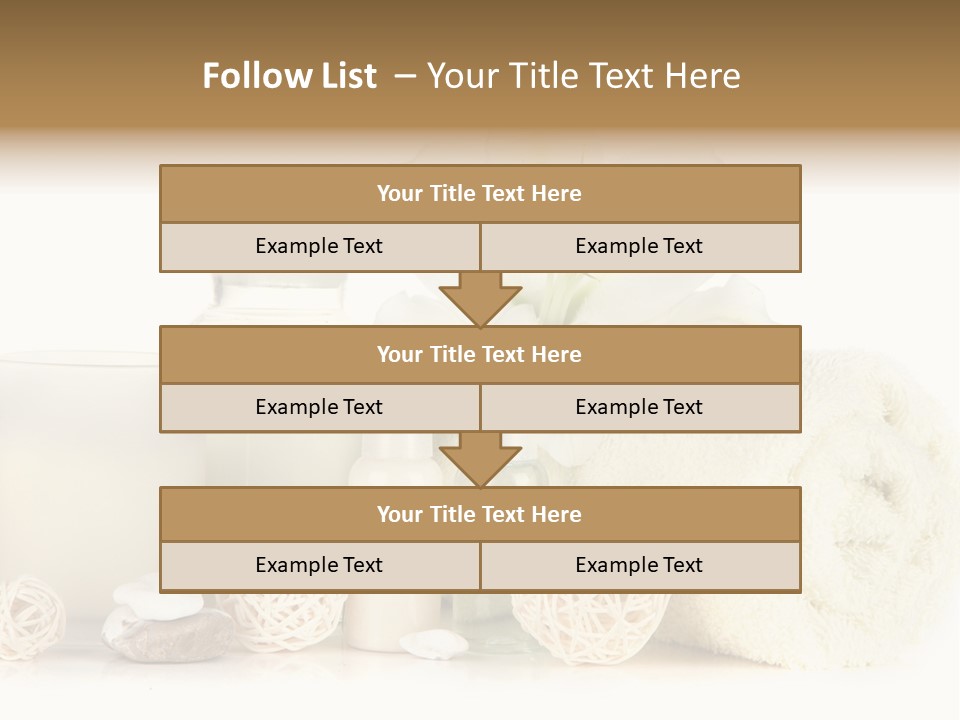 Spa Pink Spring PowerPoint Template