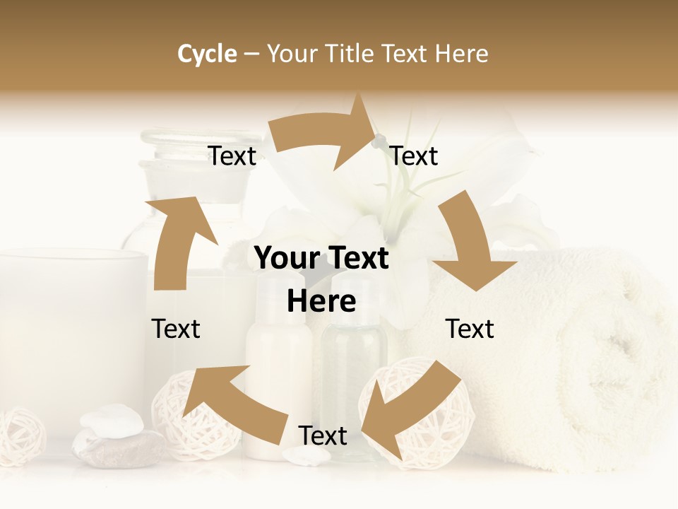 Spa Pink Spring PowerPoint Template