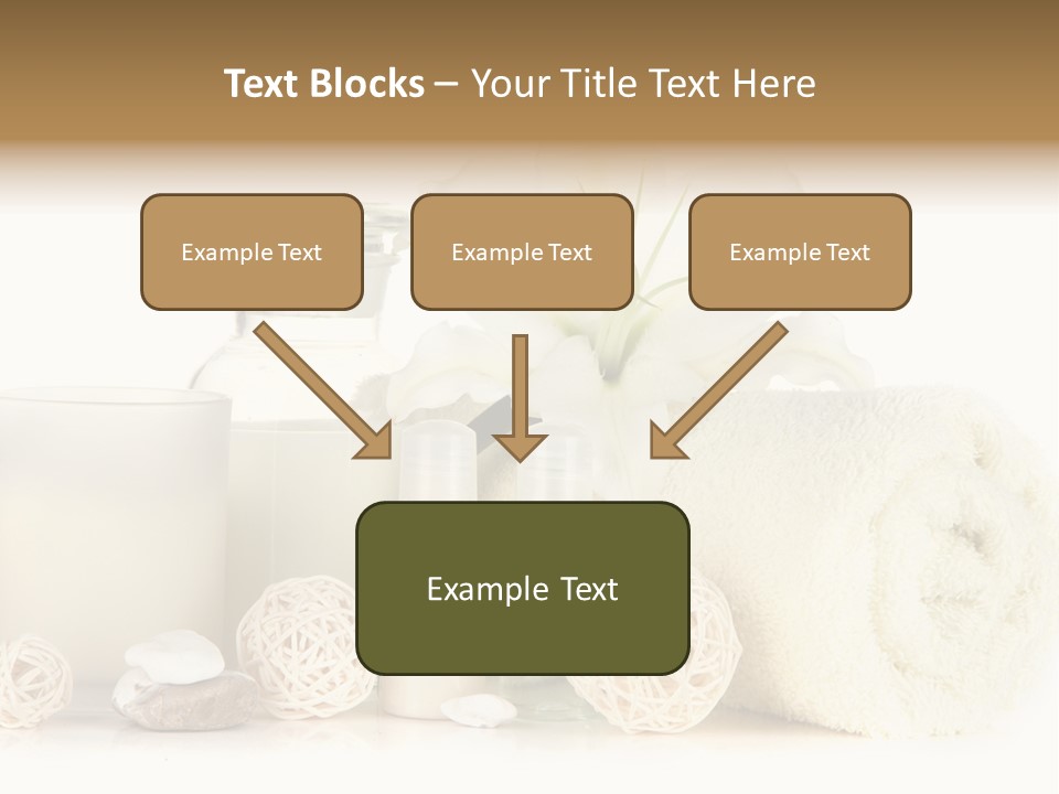 Spa Pink Spring PowerPoint Template