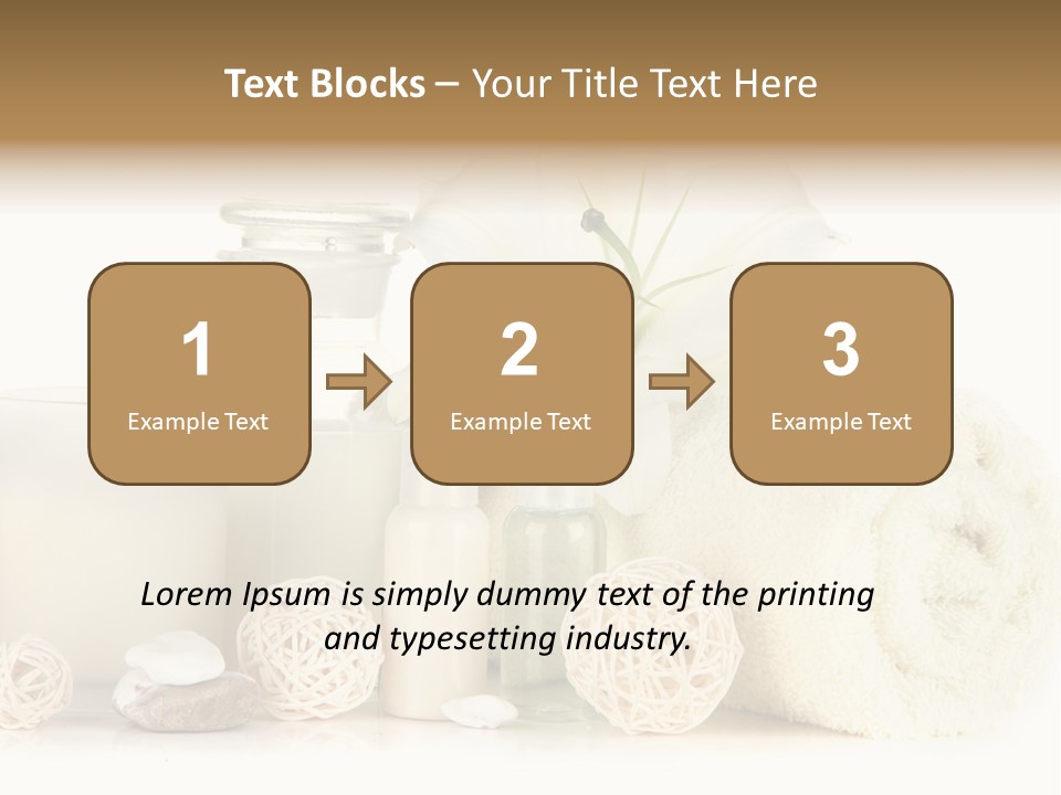 Spa Pink Spring PowerPoint Template