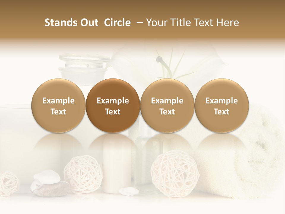 Spa Pink Spring PowerPoint Template