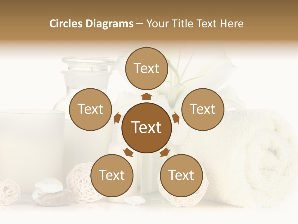 Spa Pink Spring PowerPoint Template