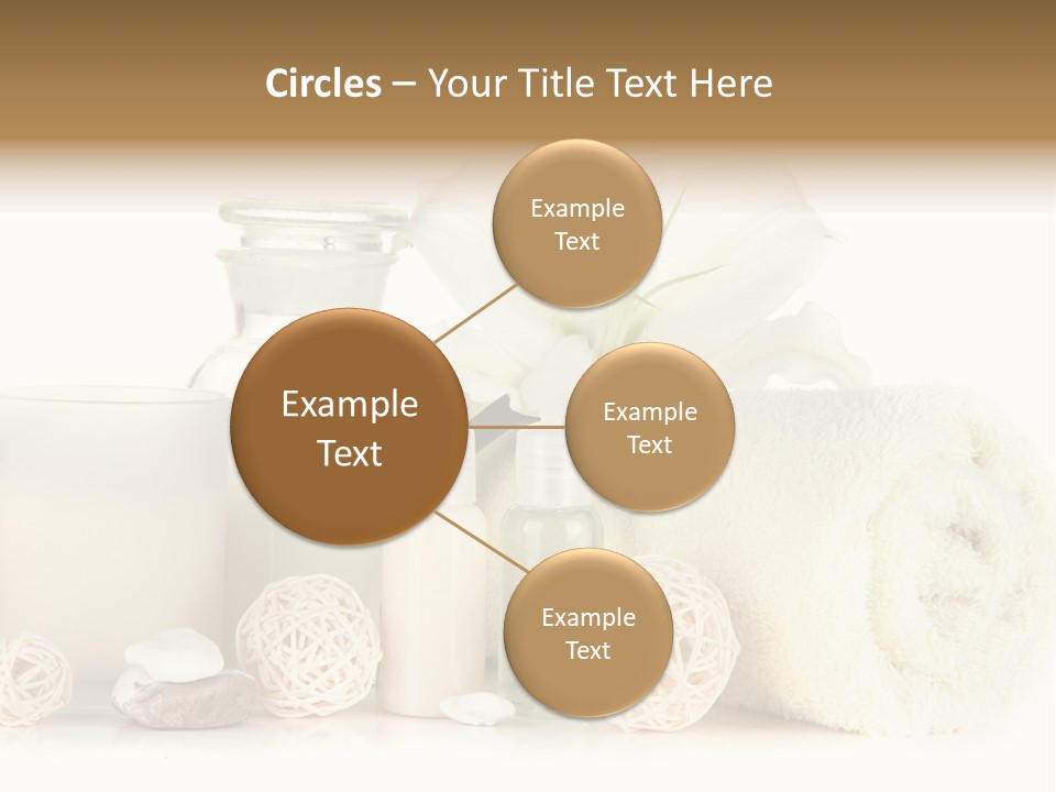 Spa Pink Spring PowerPoint Template