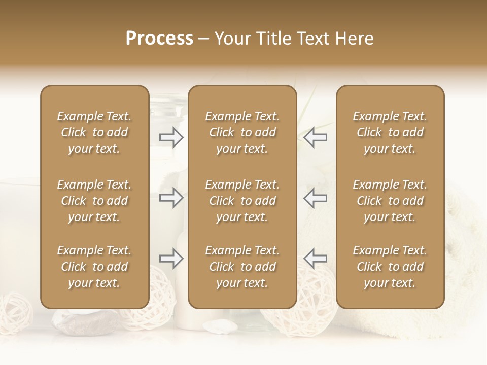 Spa Pink Spring PowerPoint Template