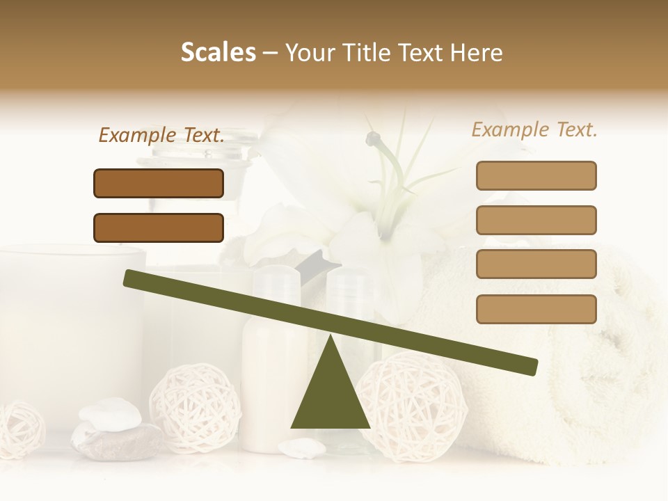 Spa Pink Spring PowerPoint Template