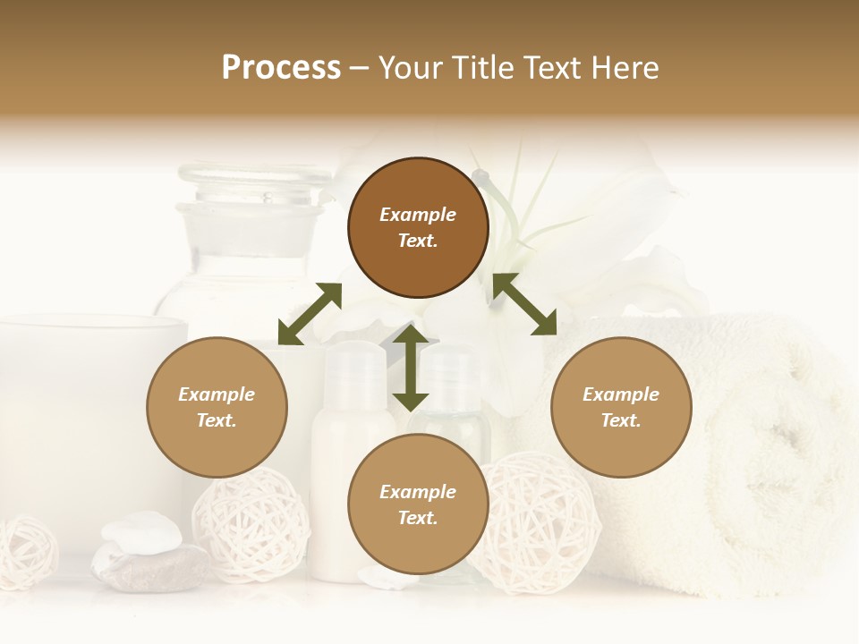 Spa Pink Spring PowerPoint Template