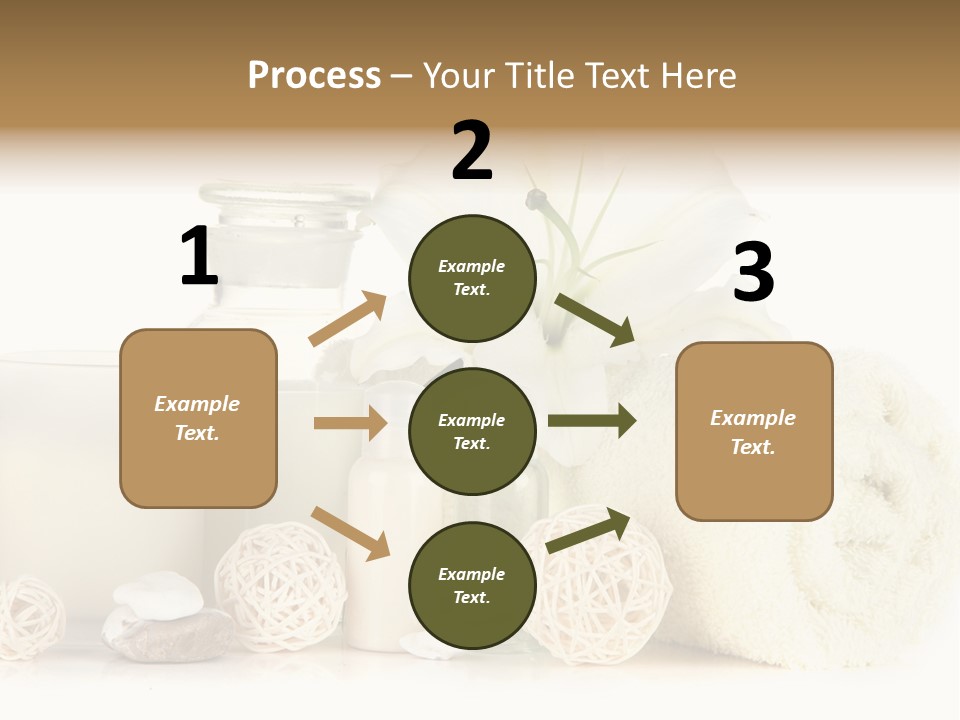 Spa Pink Spring PowerPoint Template