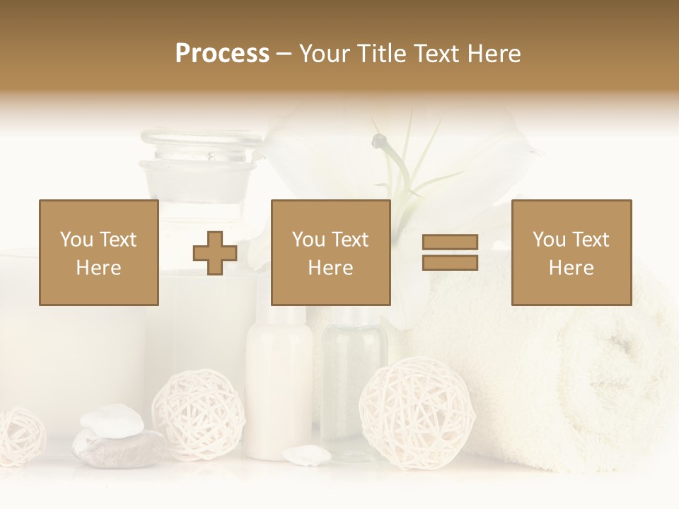 Spa Pink Spring PowerPoint Template