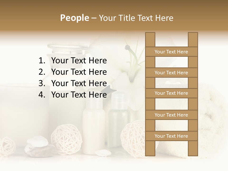 Spa Pink Spring PowerPoint Template