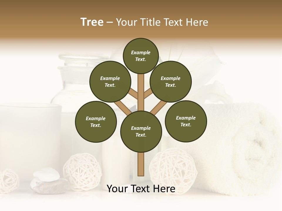 Spa Pink Spring PowerPoint Template