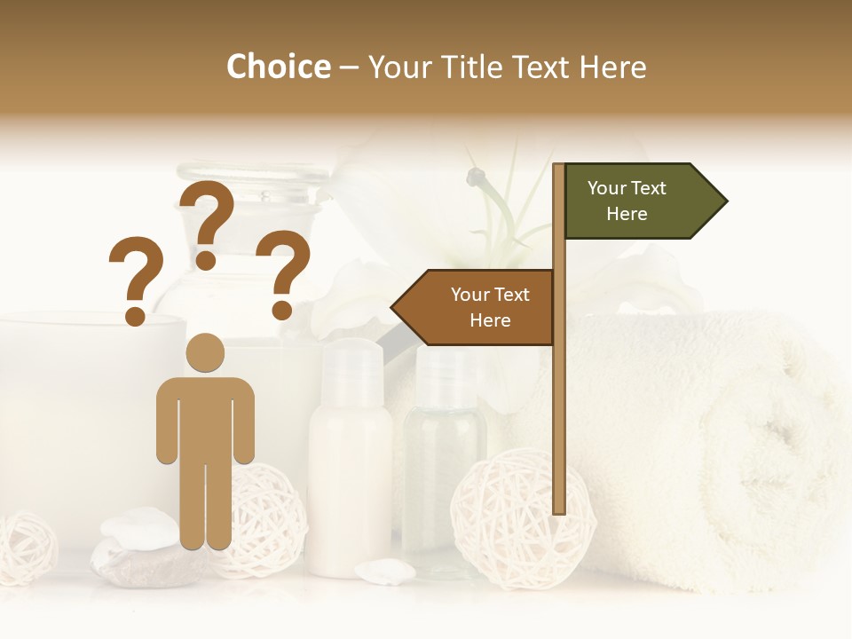 Spa Pink Spring PowerPoint Template