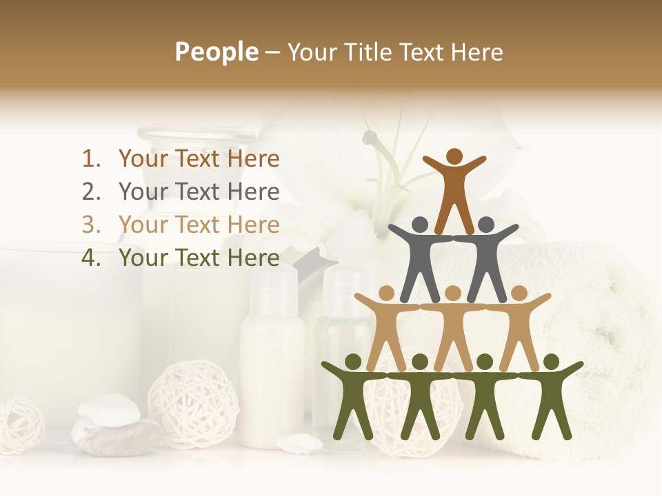 Spa Pink Spring PowerPoint Template